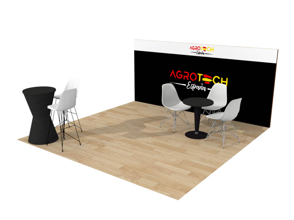 Stand Colectivo de las AgroTechs 2023 - stand 16m2 perfil
