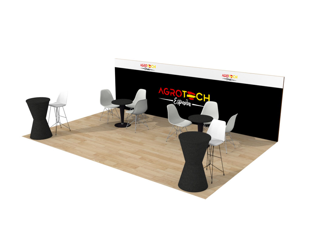 Stand Colectivo de las AgroTechs 2023 - stand 24m2 perfil