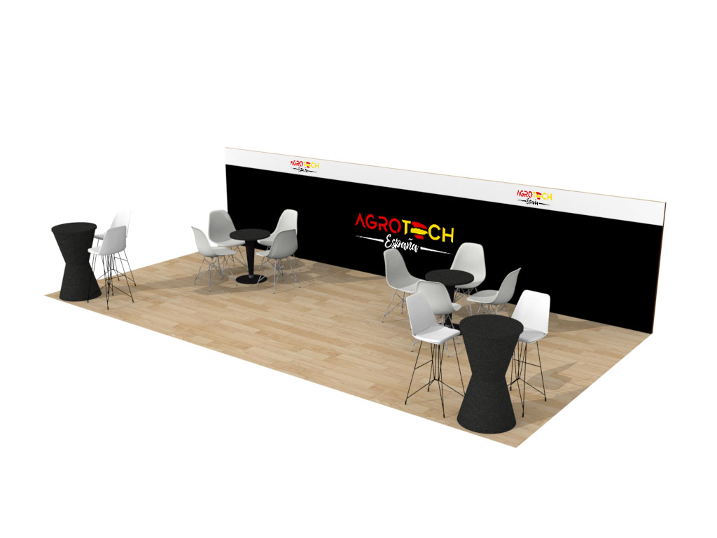 Stand Colectivo de las AgroTechs 2023 - stand 32m2 perfil